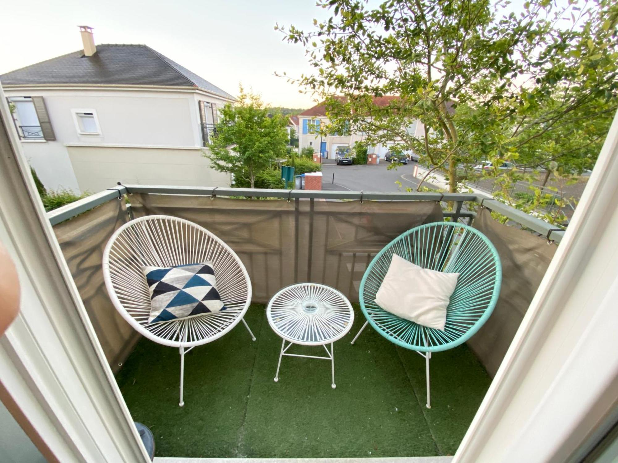 Duplex Moderne 8Per&3Ch&10 Min Disney&Parking Free Magny-le-Hongre Zewnętrze zdjęcie