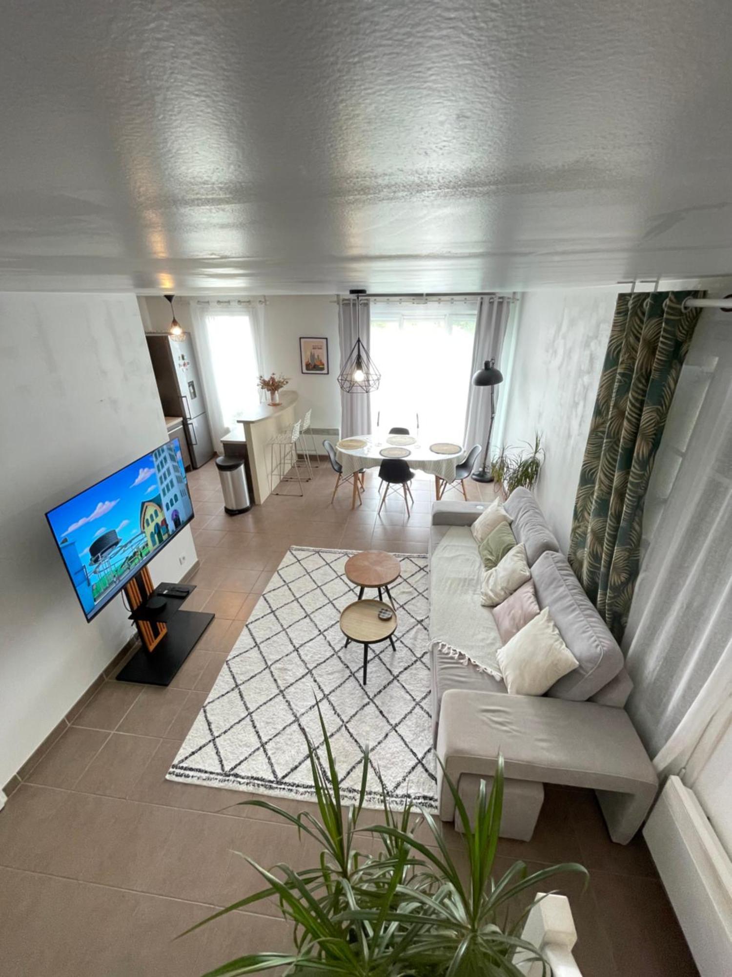 Duplex Moderne 8Per&3Ch&10 Min Disney&Parking Free Magny-le-Hongre Zewnętrze zdjęcie