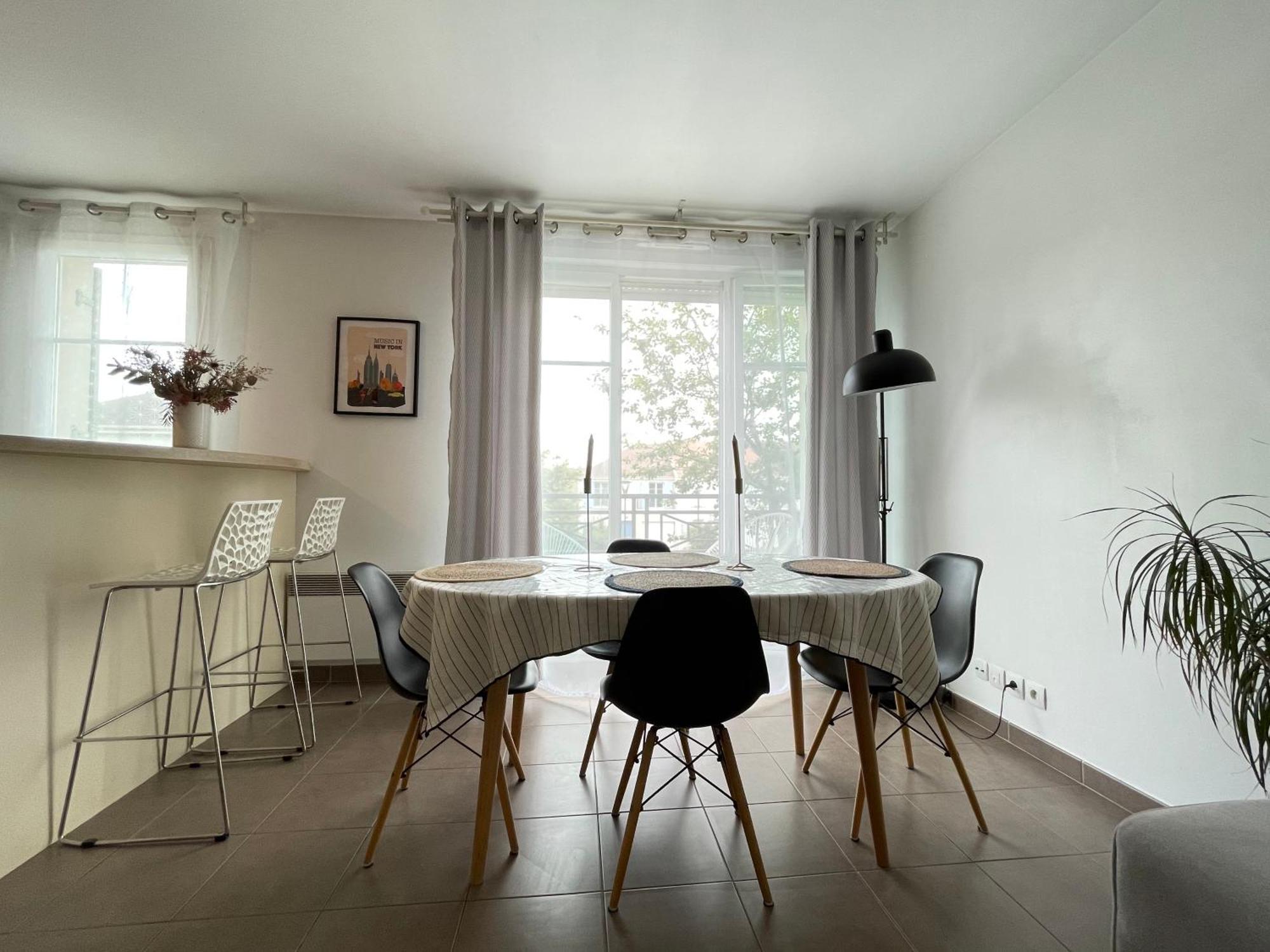 Duplex Moderne 8Per&3Ch&10 Min Disney&Parking Free Magny-le-Hongre Zewnętrze zdjęcie