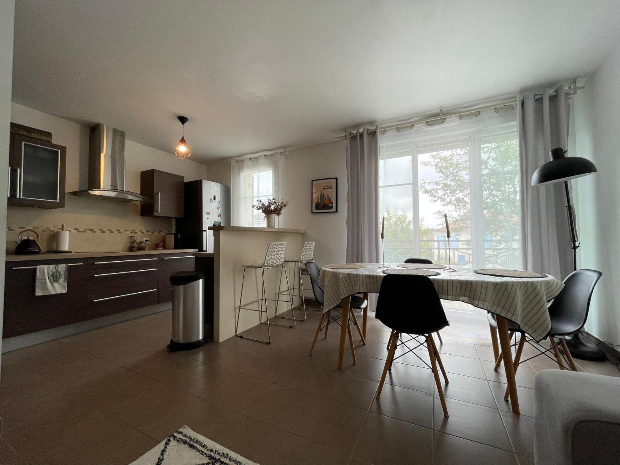 Duplex Moderne 8Per&3Ch&10 Min Disney&Parking Free Magny-le-Hongre Zewnętrze zdjęcie